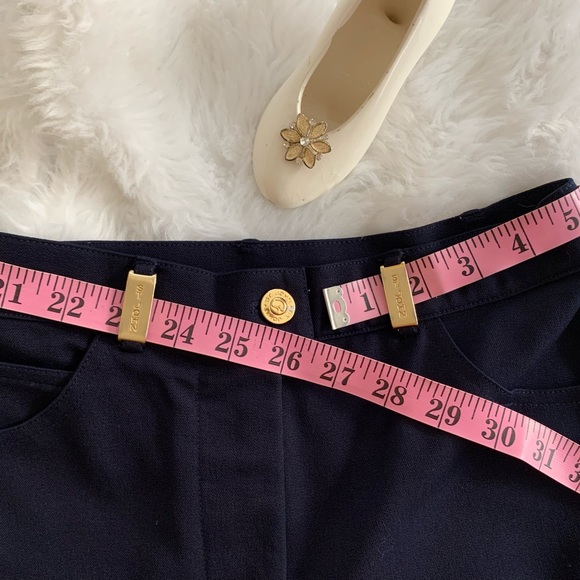ST. JOHN Sport by Marie Gray navy cotton Twill ladies trousers in size 2… - Picture 3 of 12
